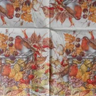 birds paper napkins for decoupage