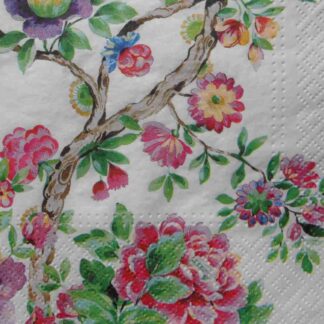 blooming tree decoupage napkins