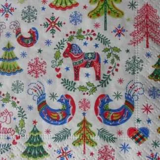 christmas decoupage napkins