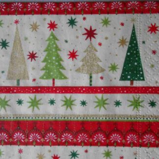christmas tree decoupage napkins