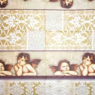 angels decoupage paper