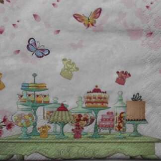 cakes decoupage napkins