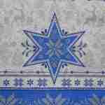 Christmas star blue decoupage napkins