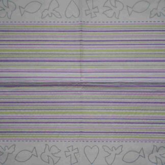 stripes decoupage napkins