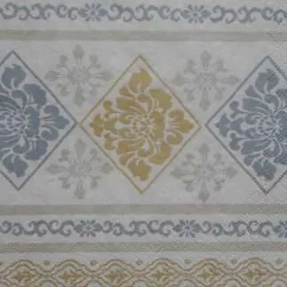 beige pattern decoupage paper napkins