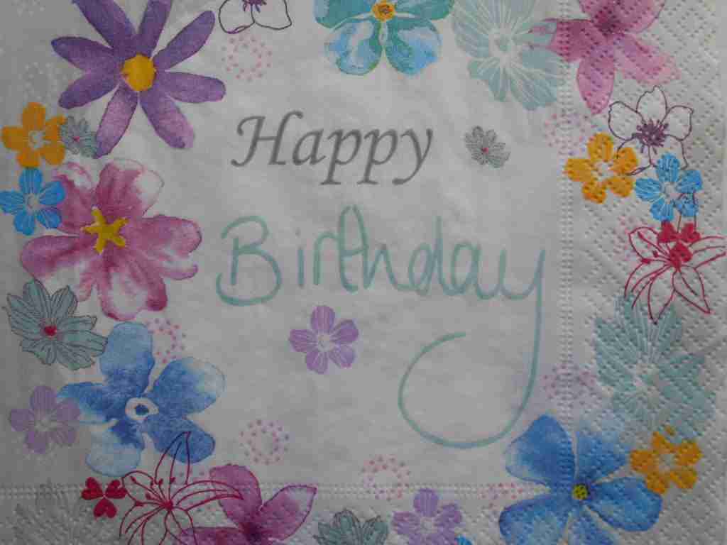floral decoupage napkins