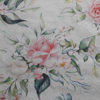 roses decoupage napkins