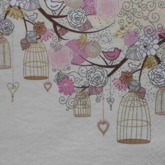 birdcage decoupage napkins online