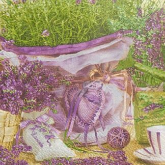 lavender napkins