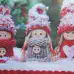 Winter dolls decoupage paper napkins