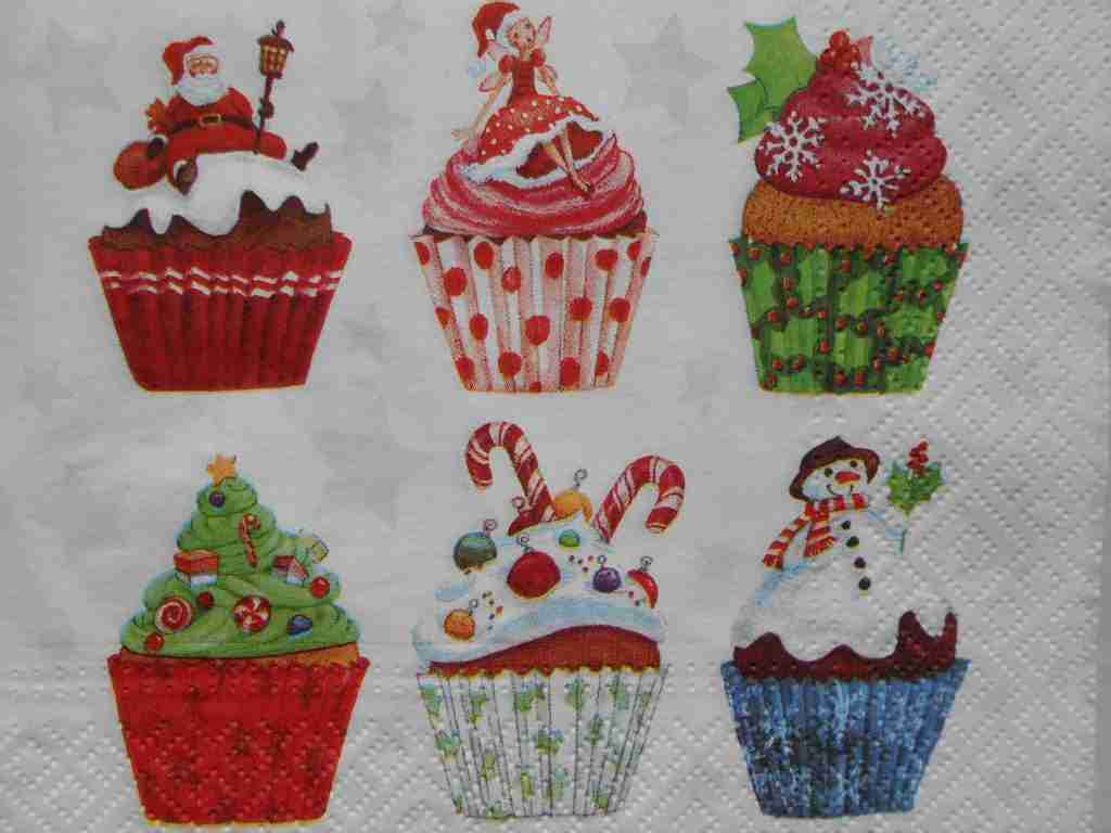 christmas decoupage napkins
