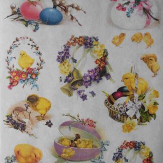 easter rice paper for decoupage