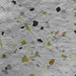 Silver black gold flakes decoupage paper napkins