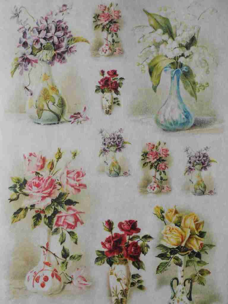 decoupage rice paper