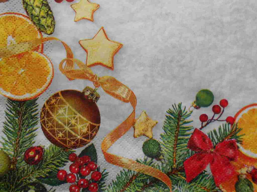christmas decoupage napkins