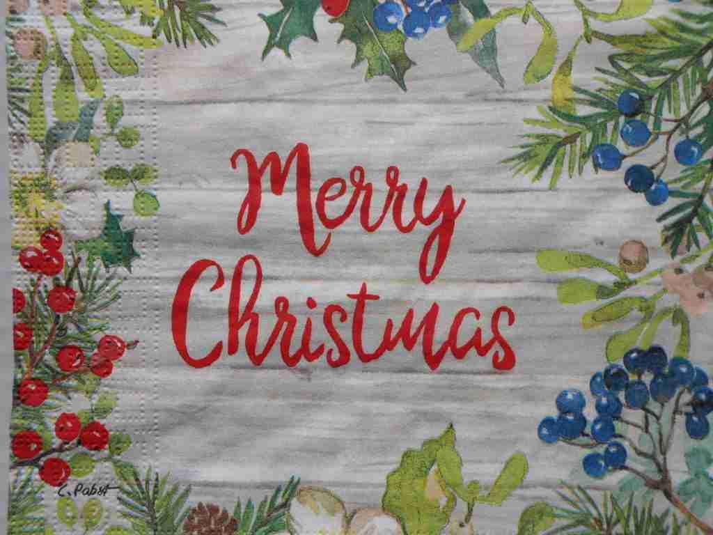 christmas napkins