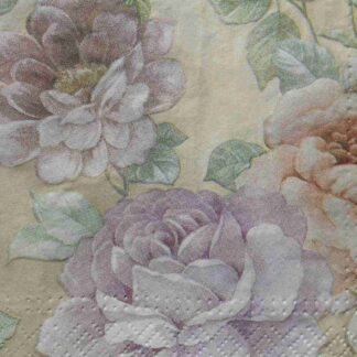 roses decoupage napkins