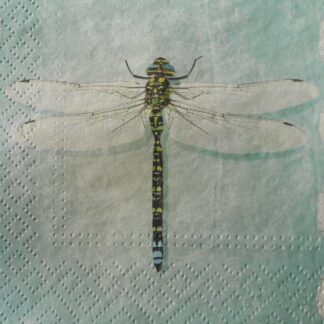 dragonfly decoupage napkins