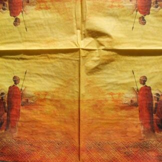 africa decoupage napkins