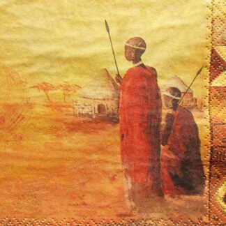 africa decoupage napkins